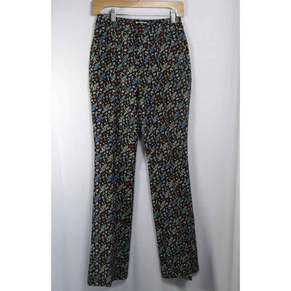 Scotch & Soda Amsterdam XS Floral Paisley Flare Pants NWOT 70s 80s Vibe